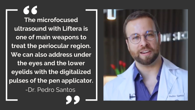 Liftera hifu machine machine testimonial for leading medical professional
